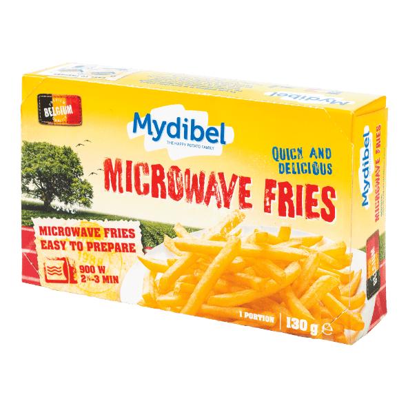 Frites pour micro-ondes