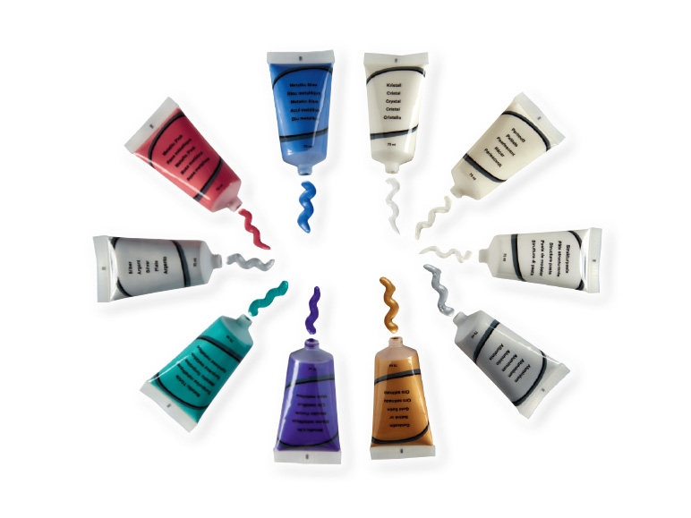 CRELANDO Acrylic Paints/Acrylic Pastes