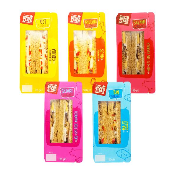 SNACK TIME 	 				Trekantsandwich