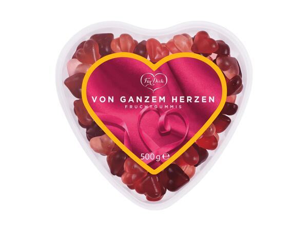Herzfruchtgummis