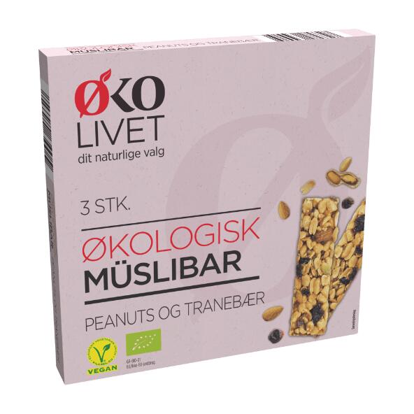 Økologisk müslibar