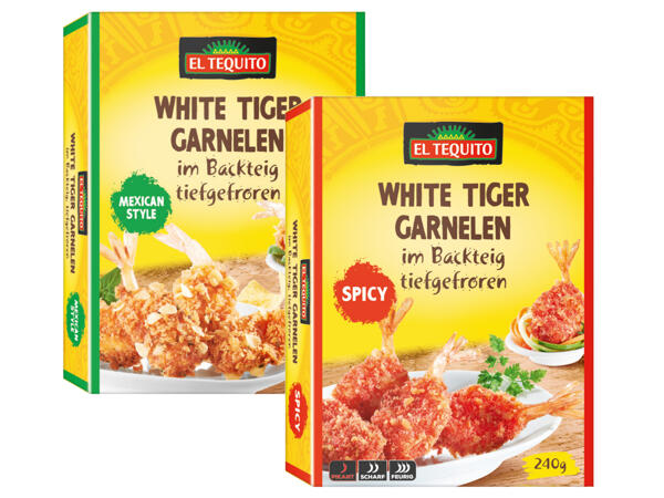 White Tiger Garnelen