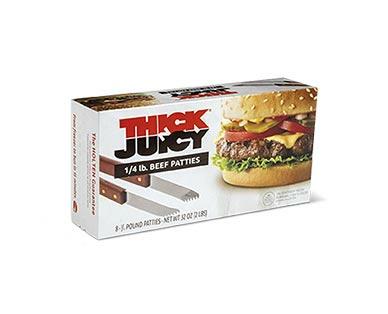 Thick N Juicy Seasoned Beef Patties