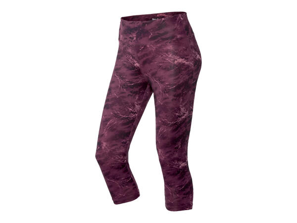 Ladies' Cropped Sports Leggings
