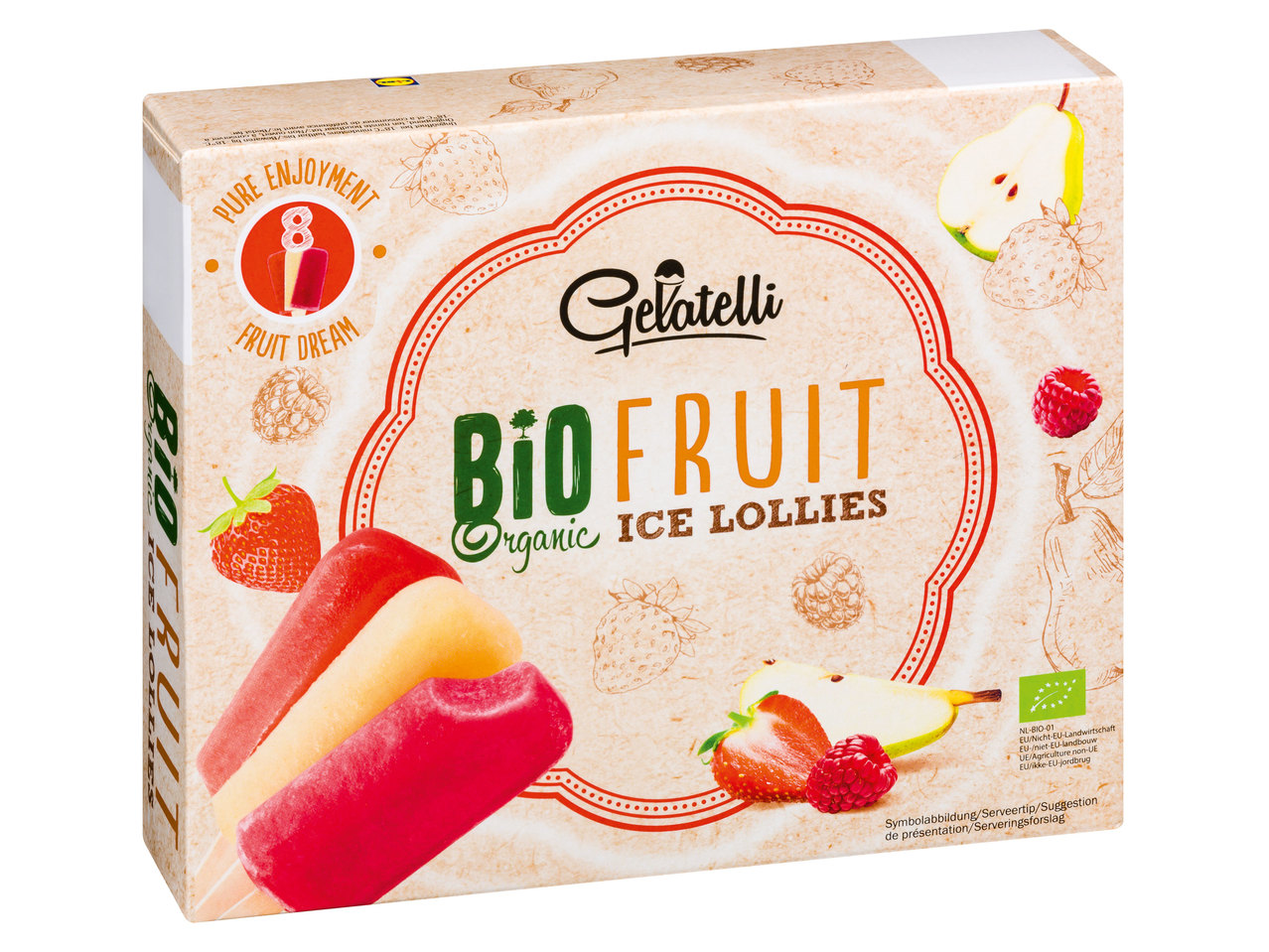 GELATELLI Bio Fruchteis