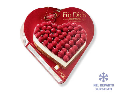 Torta a forma di cuore FÜR DICH