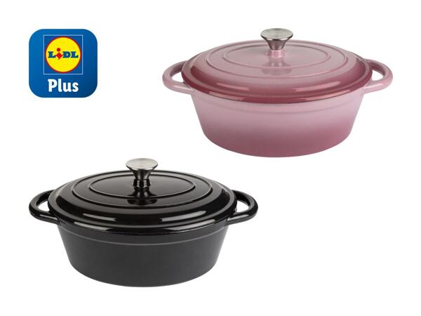Cocotte en fonte laquée