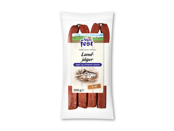ALPENFEST Landjäger salami