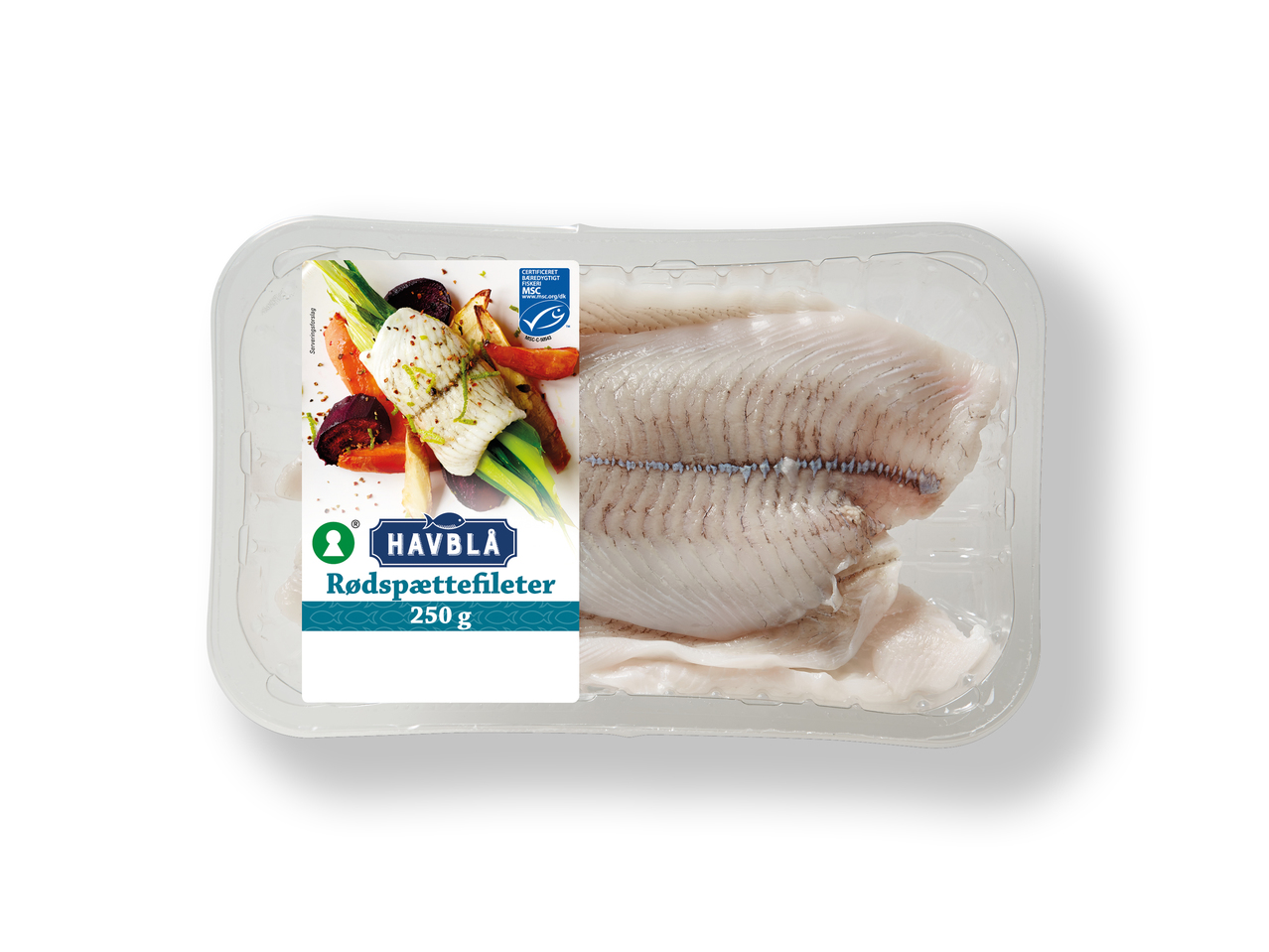 HAVBLÅ Rødspættefileter
