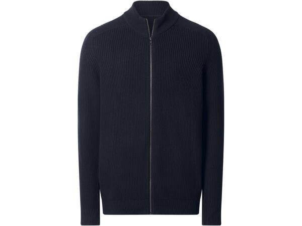 Men's Zip Through Cardigan
