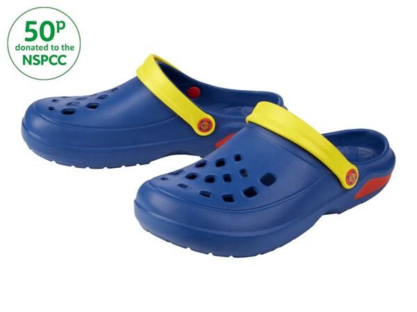 Adults' Blue Lidl Clogs