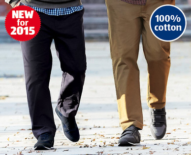 Classic Flat Front Chino Styling