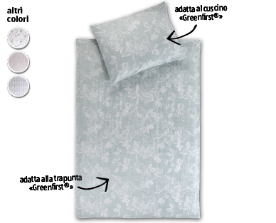 Biancheria da letto bio rinforzata GREEN FEELING BIO