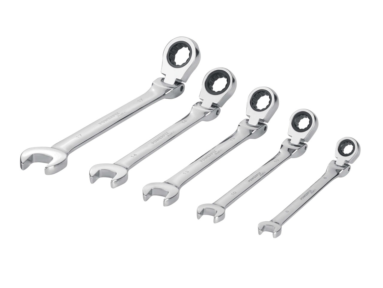 POWERFIX Combination Spanner Set