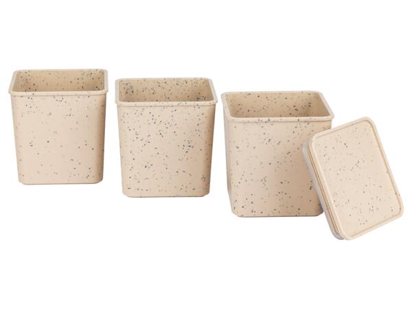 Förvaringsburkar, 3-pack