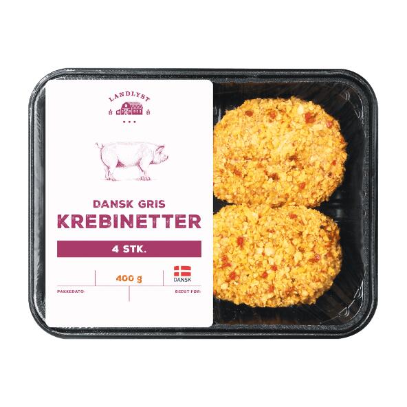 LANDLYST 	 				Cordon bleu, panerede schnitzler eller krebinetter af dansk gris