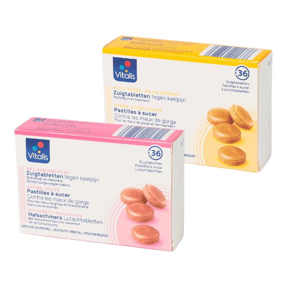 VITALIS(R) 				Keeltabletten, 36 st.