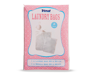 LAUNDRY BAGS 2PK