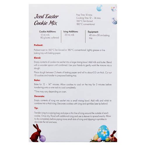 Iced Easter Cookie Mix 330g