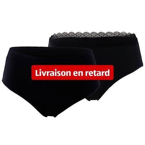 UP 2 FASHION WOMEN Sous-vêtements menstruels pour femmes, 2 pièces