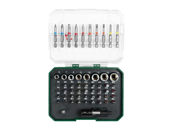 Parkside Bit & Socket Set - 56 Piece Set
