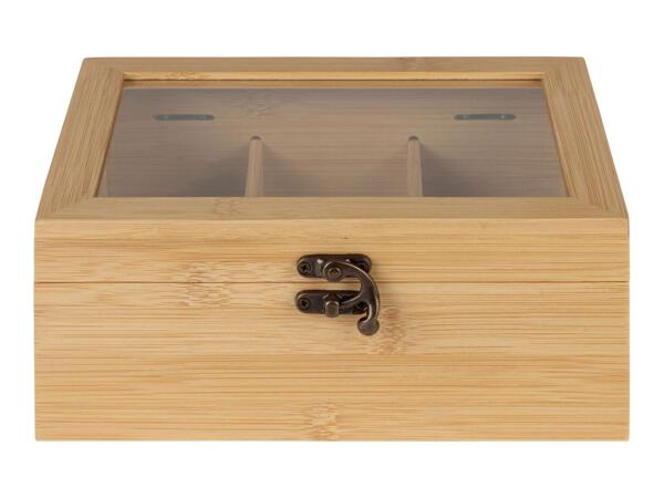 Livarno Home Bamboo Tea Box