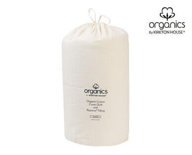 Organic Cotton Cover Quilt with Repreve(R) Filling