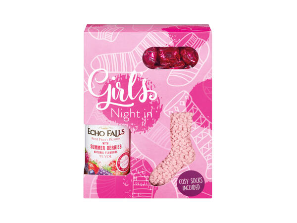 Wine, Chocs & Fluffy Socks