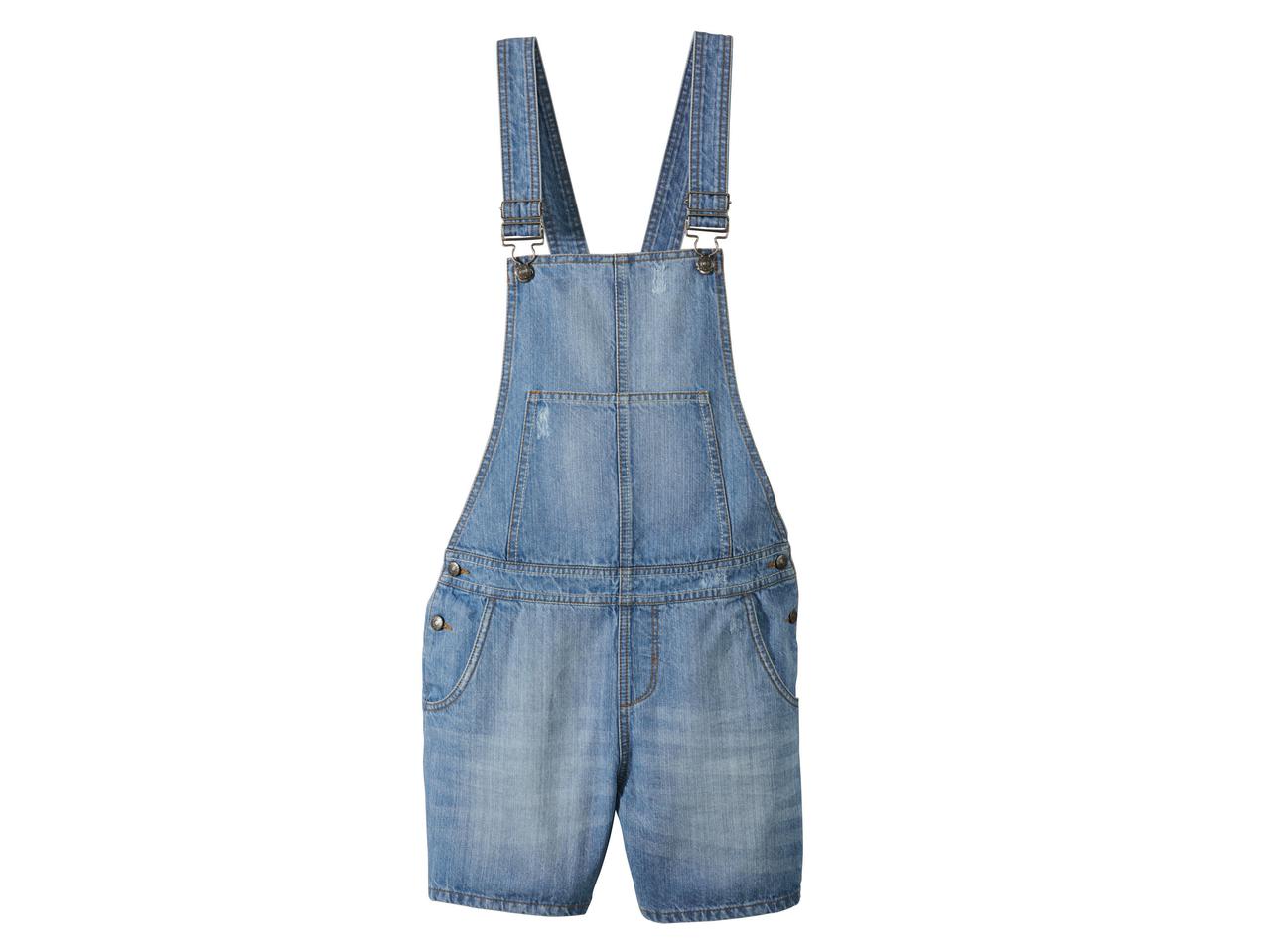 Ladies' Denim Dungarees