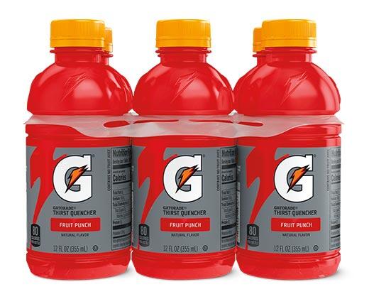 Gatorade 
 12 oz 6pk Assorted Varieties