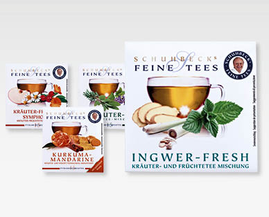 Thé aux herbes et aux fruits SCHUHBECKS
