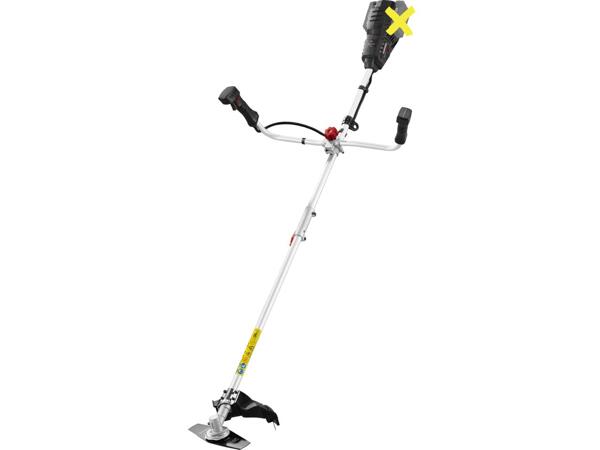 2-in-1 cordless brush cutter 40v