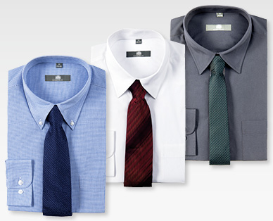 ROYAL CLASS Herren-Hemd mit Krawatte
