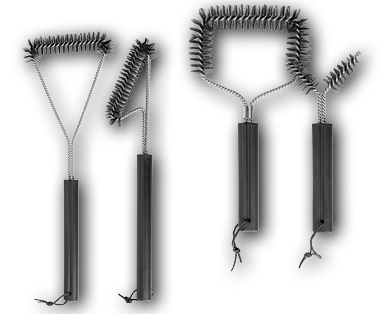 Set di spazzole per barbecue BBQ