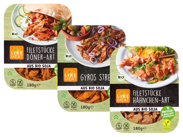 LIKEMEAT Vegane Bio-Spezialitäten