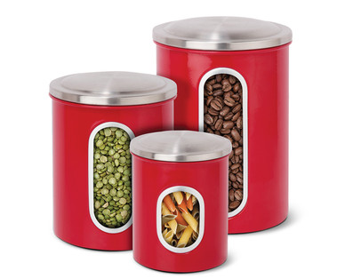 Crofton 3-Pack Clear View Canister Set