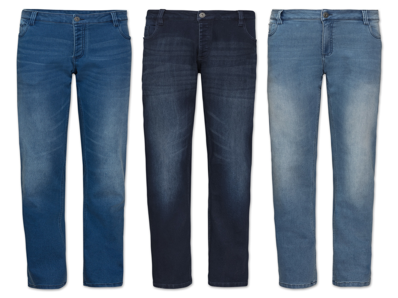 LIVERGY(R) Herren Sweat-Denim-Jeans1