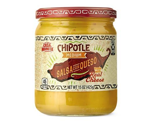 Casa Mamita Cheese Dip Chipotle Salsa Con Queso