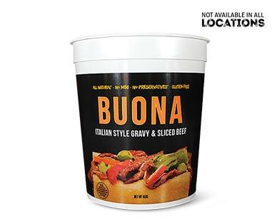 Buona 
 4 lb. Italian Beef