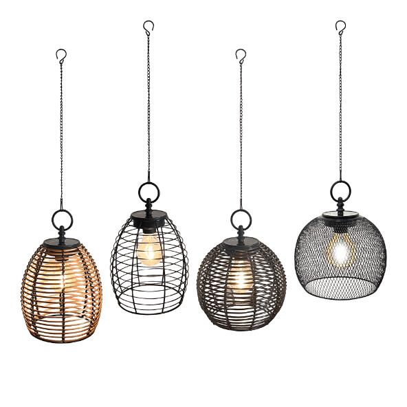 CASALUX(R) 				LED-Hängelampe mit Solarenergie