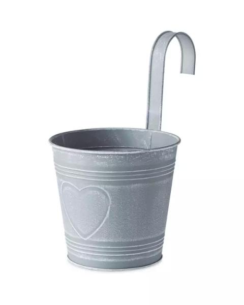 Vintage Metal Hanging Pot