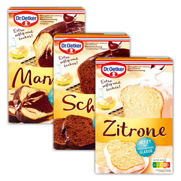 Kuchen-Backmischung