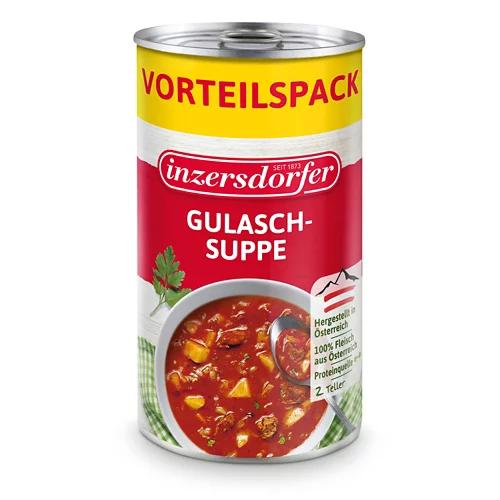 INZERSDORFER Suppe in der Dose, Gulaschsuppe