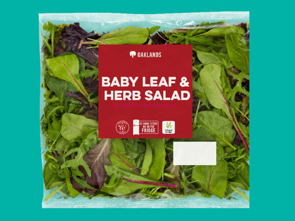 Oaklands Baby Leaf & Herb Salad