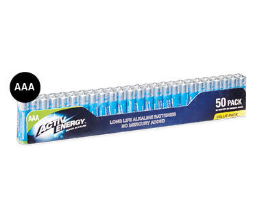 Alkaline Batteries 50pk