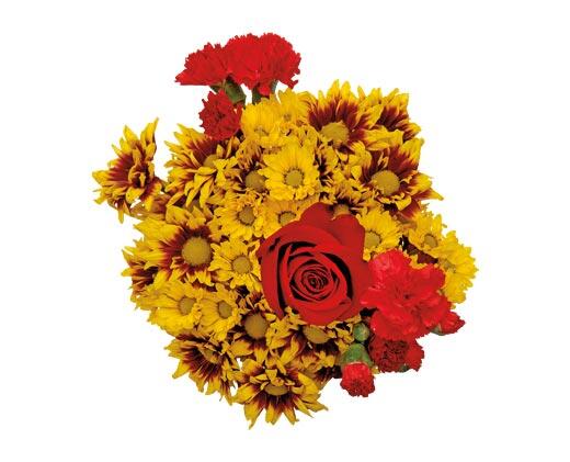 Deluxe Fresh Flower Bouquet Assorted Colors