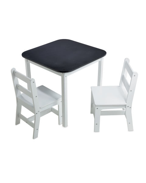 Blackboard Table and Chairs