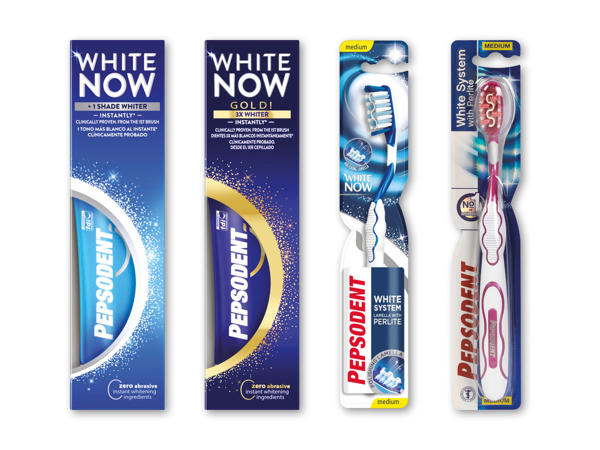 PEPSODENT Tandbørste eller tandpasta