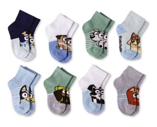Children's Character 8-Pack Socks
