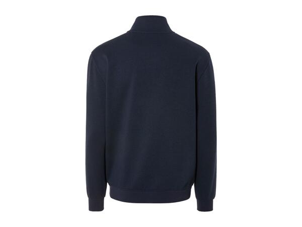 Livergy Men's Half Zip Jumper/​Sweatshirt